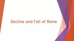 Decline and Fall of Rome
