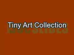 Tiny Art Collection