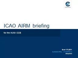 ICAO AIRM briefing