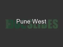 Pune West