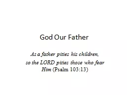 God Our Father