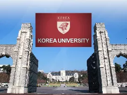 KOREA UNIVERSITY