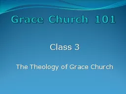 Grace Church 101