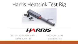 Harris Cold Plate Test Rig