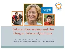 Tobacco & Chronic Disease Prevention