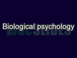 Biological psychology