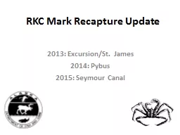 RKC Mark Recapture