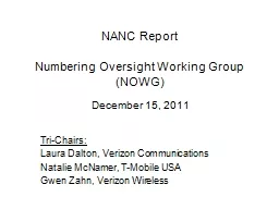 NANC Report