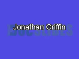 Jonathan Griffin