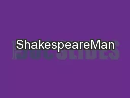ShakespeareMan