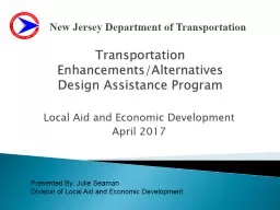 Transportation Enhancements/Alternatives