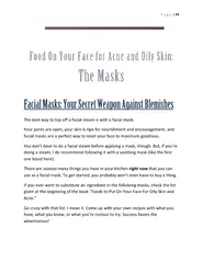 Facial Masks Your Secret Weapon Against Blemishes  Add