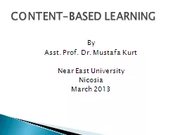 By  Asst. Prof. Dr. Mustafa Kurt