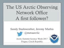 The US Arctic Observing Network Office