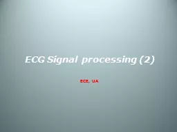 ECG Signal processing (2)