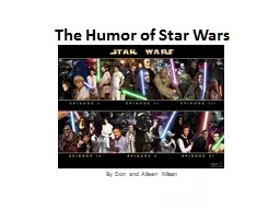 The Humor of Star Wars