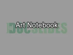 Art Notebook