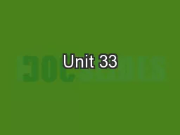 Unit 33