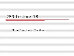 259 Lecture