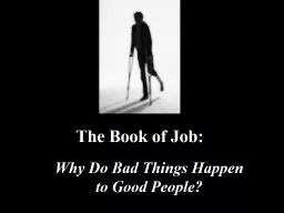 1 The Book of Job: