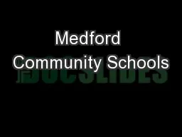Medford Community Schools