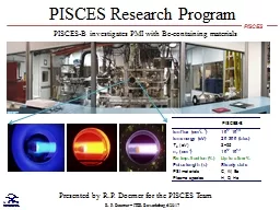 PISCES Research Program