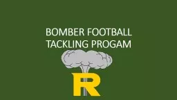 BOMBER FOOTBALL TACKLING PROGRAM