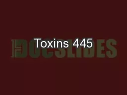 Toxins 445