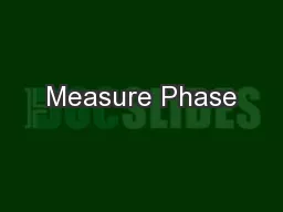 Measure Phase