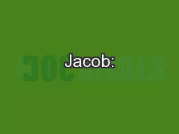 Jacob: