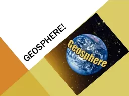 Geosphere!