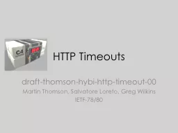 HTTP Timeouts