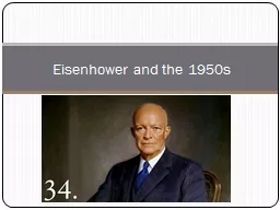 Eisenhower and the 1950s