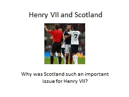 Henry VII and Scotland