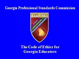 Georgia Professional Standards Commission