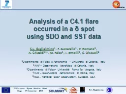 Analysis of a C4.1 flare