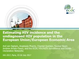 Estimating HIV incidence