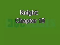 Knight: Chapter 15