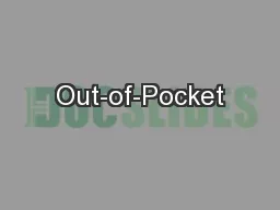 Out-of-Pocket