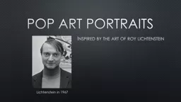 Pop Art Portraits