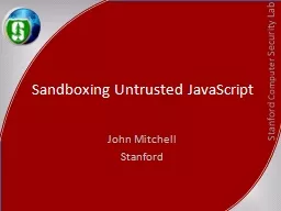 Sandboxing