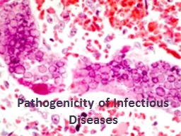 Pathogenicity of Infectious Diseases