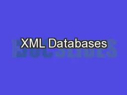 XML Databases