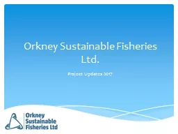 Orkney Sustainable Fisheries Ltd.