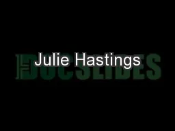 Julie Hastings