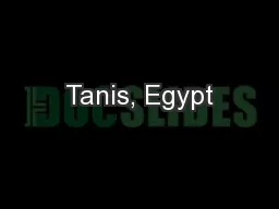 Tanis, Egypt