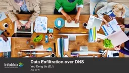 Data Exfiltration over DNS