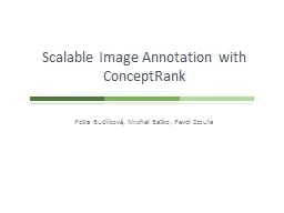 Scalable Image Annotation with