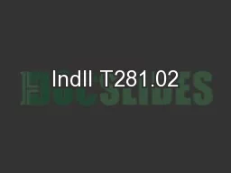 IndII T281.02