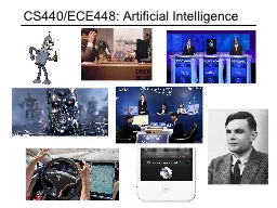 CS440/ECE448: Artificial Intelligence